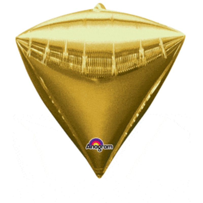 Gold Diamondz 17 Balloon