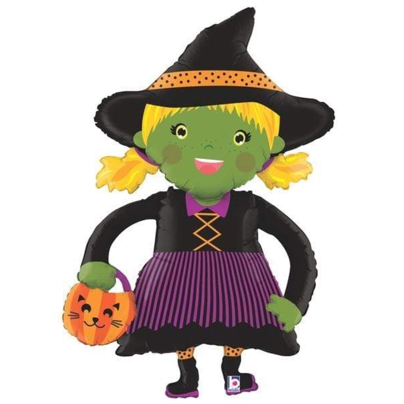 Halloween Linky Witch 45 Balloon