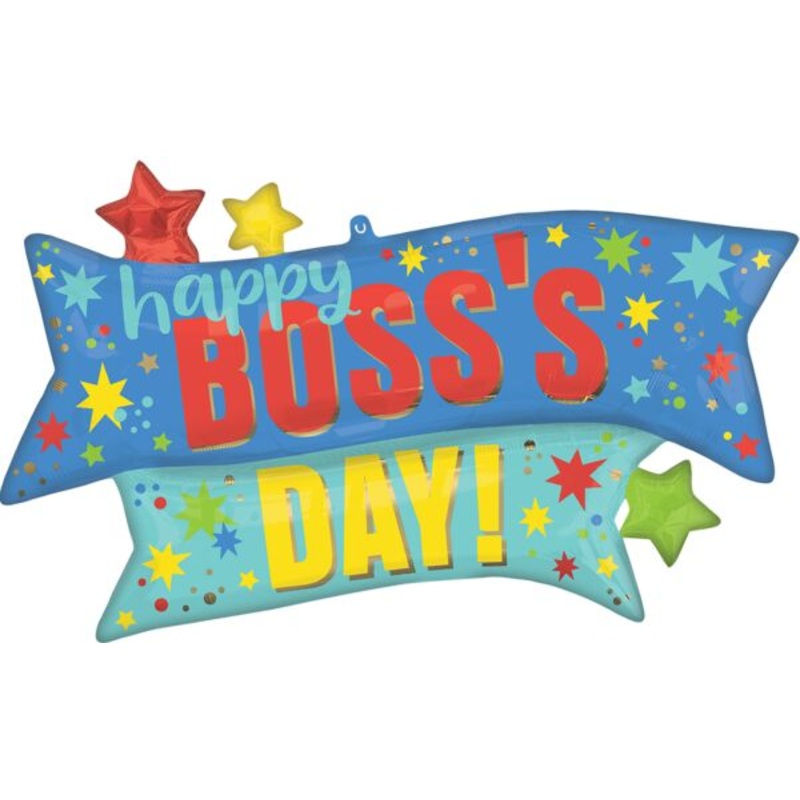 Happy Boss's Day Banner 38 Balloon