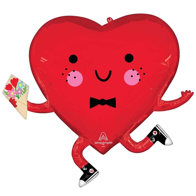 Happy Heart Guy 28 Balloon
