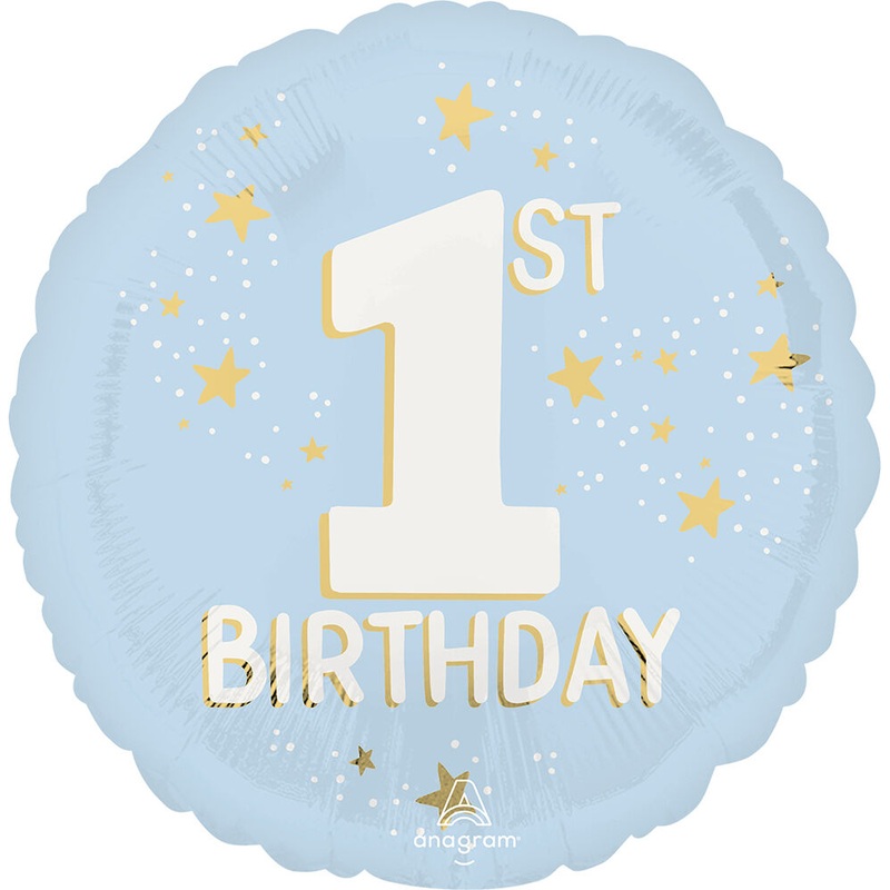 Little Mister One-derful 1st Birthday 17" Balloon