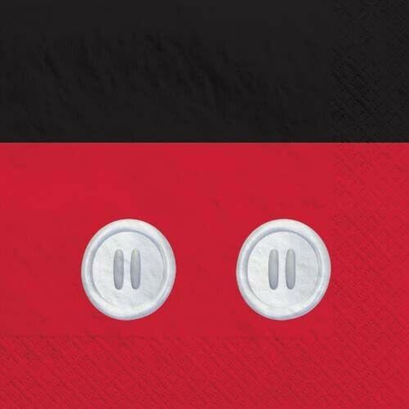 Mickey Forever Napkin Buttons (16 count)