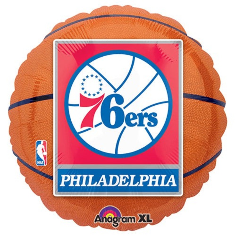 NBA Philadelphia 76ers Basketball 18 Balloon