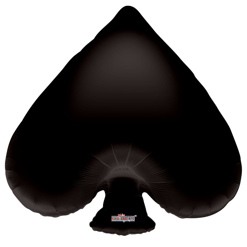 Poker Spade Shape 28 Balloon