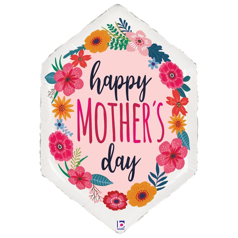 Satin Mother's Day Blossoms 30 Balloon