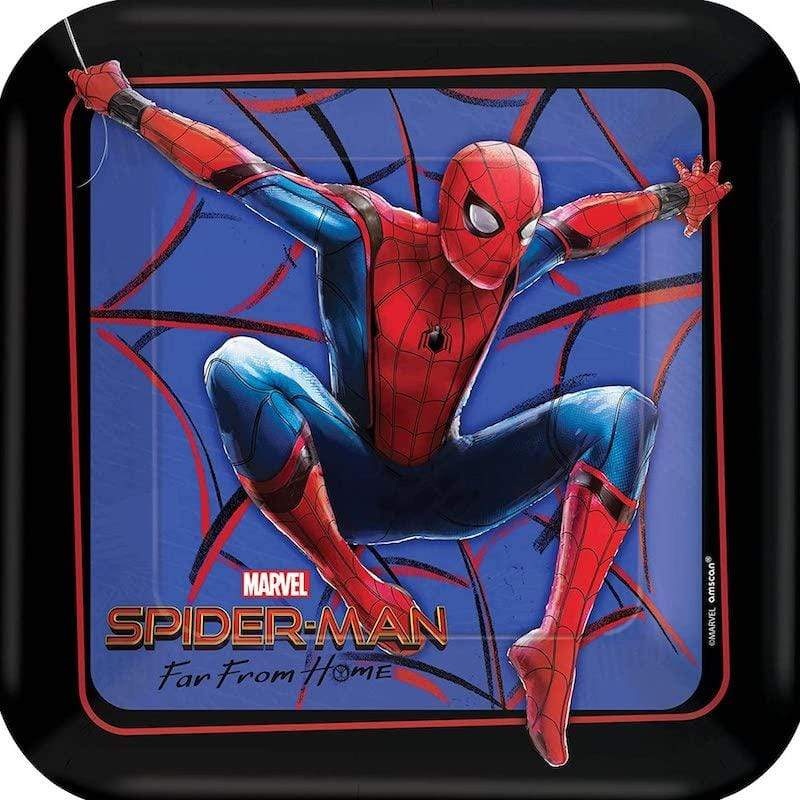Spider-Man Far From Home 7in Plts 7 (8 count)