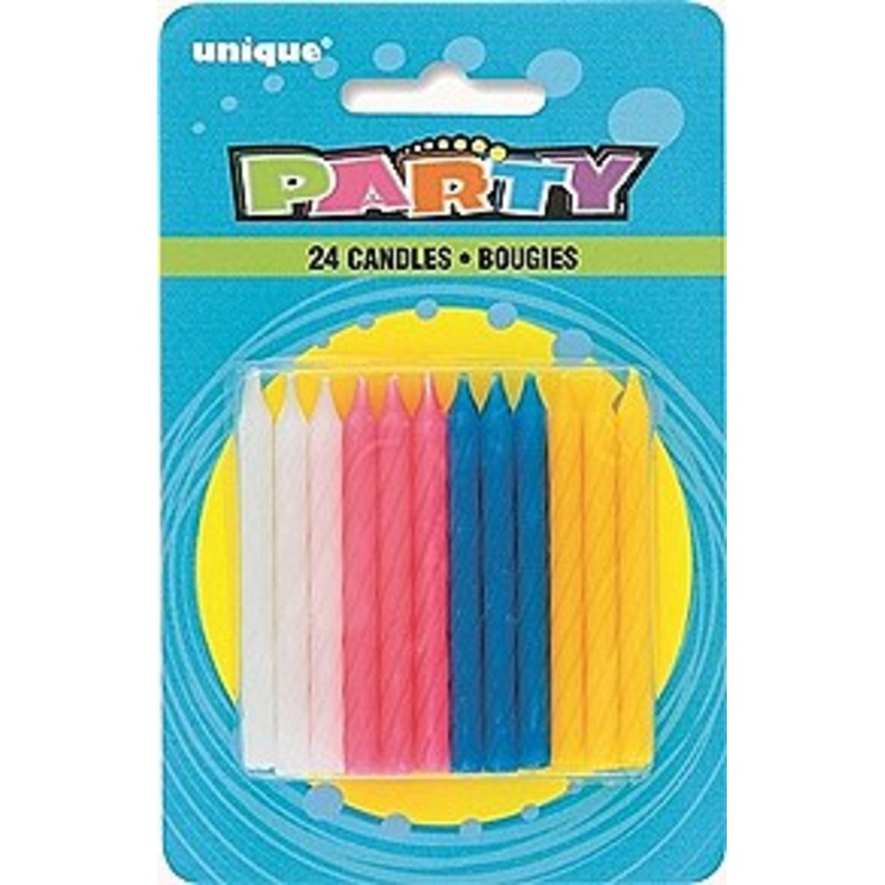Twist Candles (24 Count)