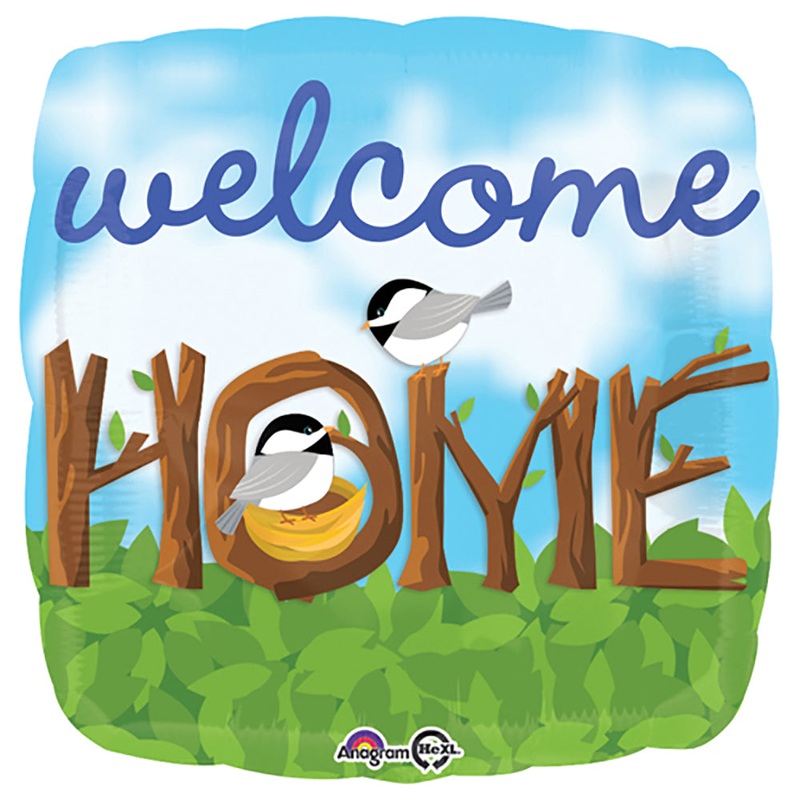Welcome Home Chickadees 18 Balloon
