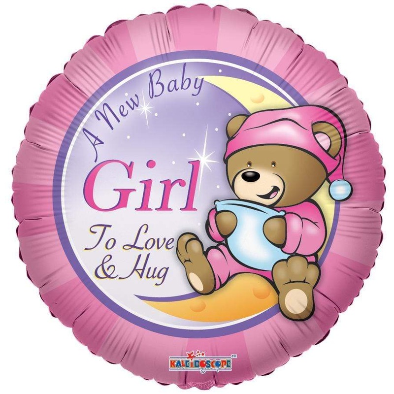 A New Baby Girl 18 Balloon