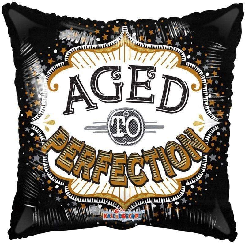 Aged to Perfection 18 Birthday Balloon