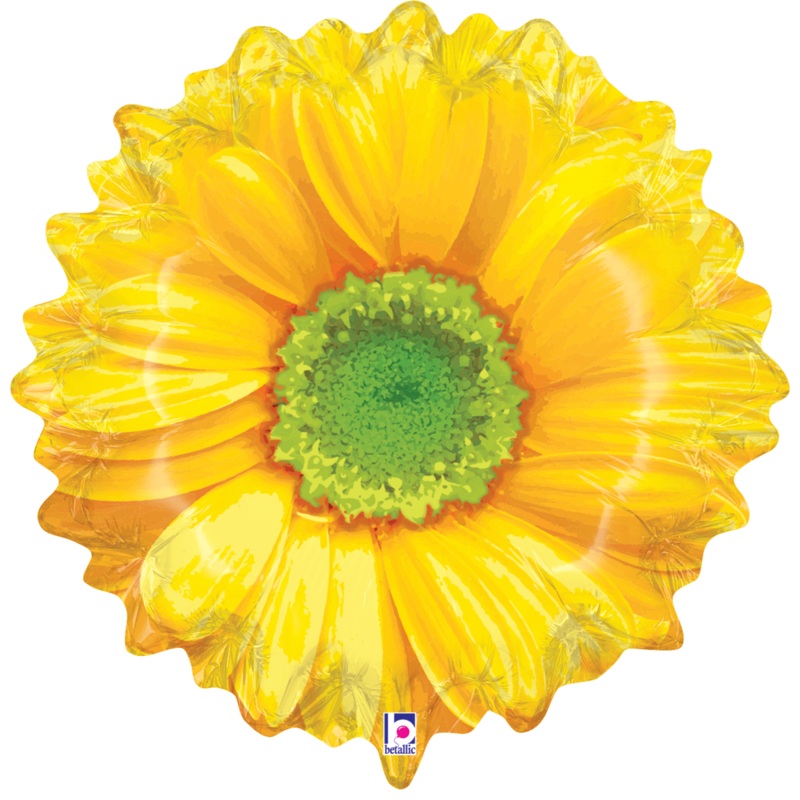 Bright Blooms Yellow Sunflower 24 Balloon