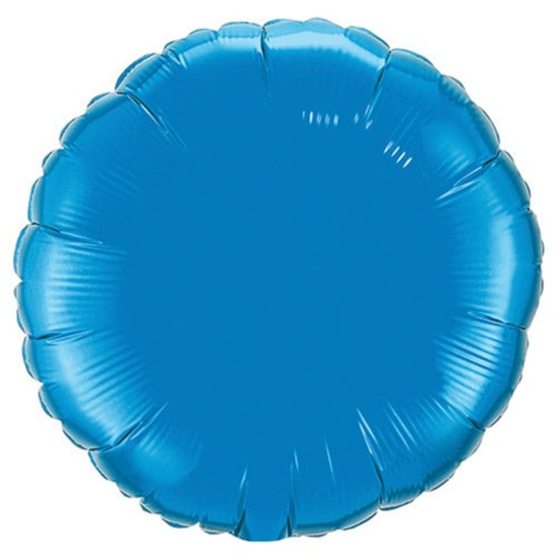 Circle - Sapphire Blue 18 Balloon