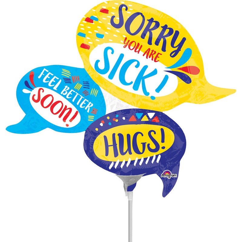 Get Well Sentiments 14" Balloon