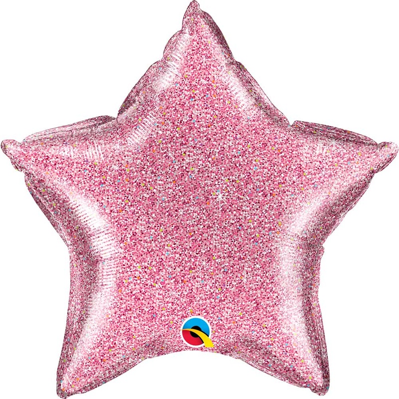 Glittergraphic Pink 20 Balloon