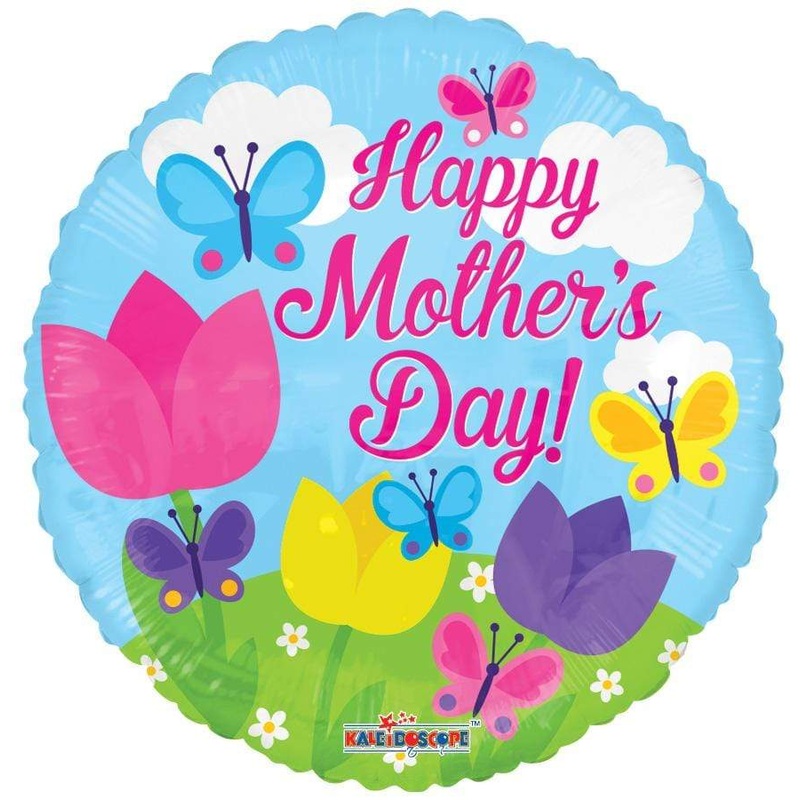 Happy Mothers Day Spring 18 Balloon