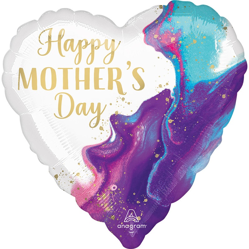 Mother's Day Alluring Marble 28" Balloon