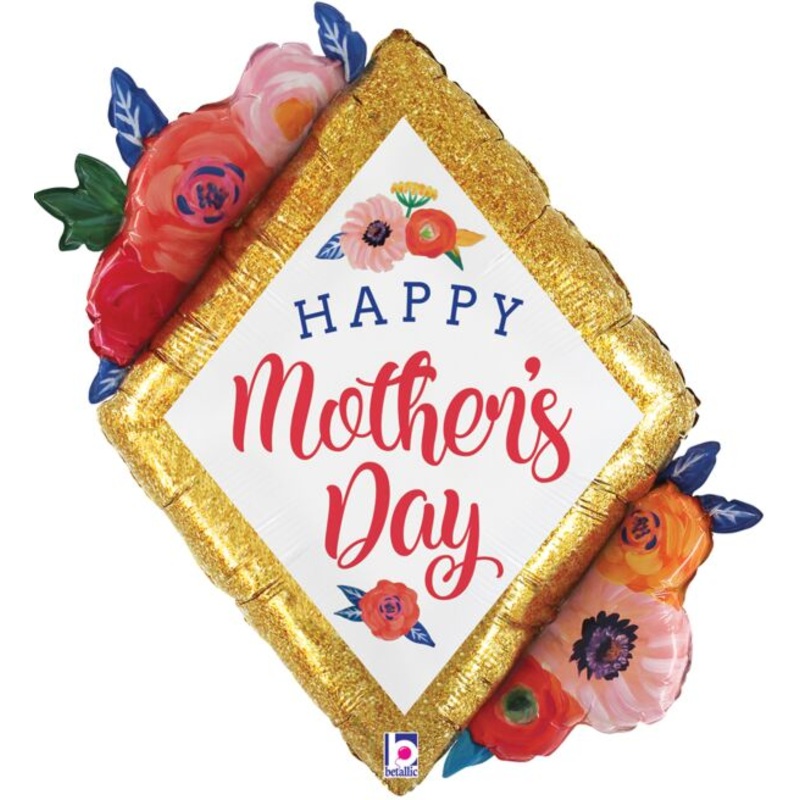 Mother's Day Floral Diamond 28 Balloon
