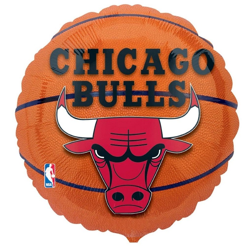 NBA Chicago Bulls 18 Basketball Balloon