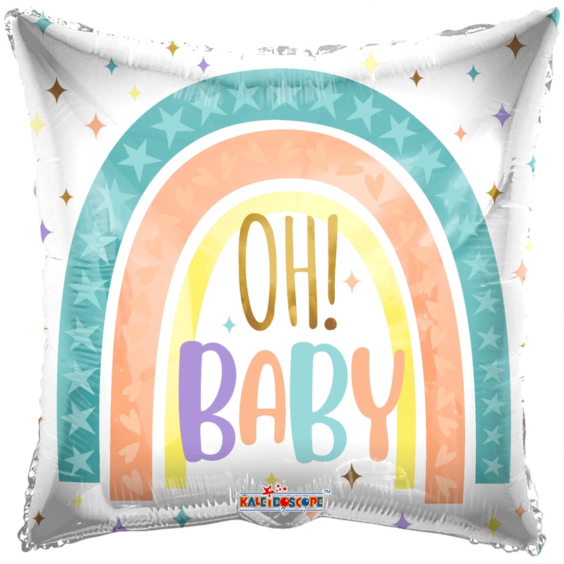 Oh Baby Rainbow 18 Balloon