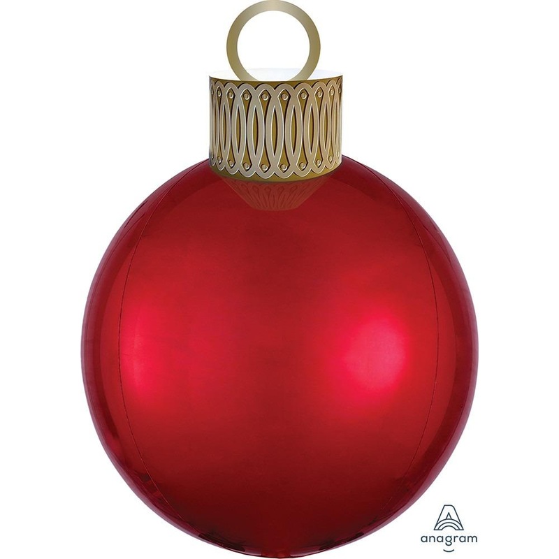 Red Orbz Ornament Kit 20 Balloon