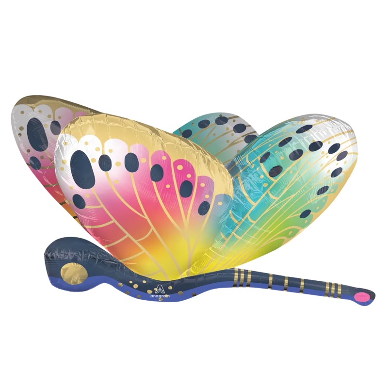 Satin Vibrant Flutters Dragonfly 31 Balloon