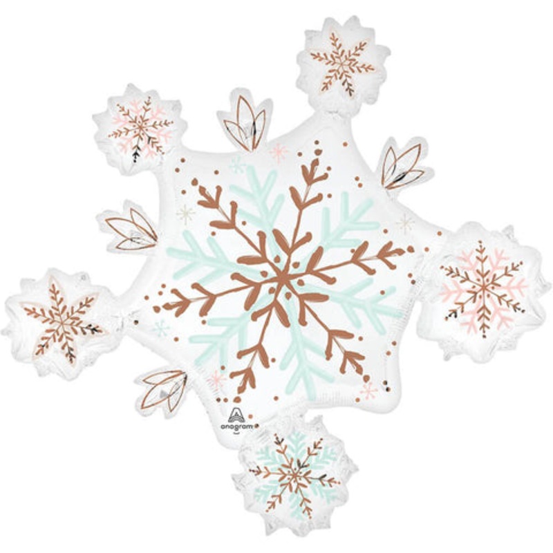 Snowflake Winter Wonderland 32 Balloon
