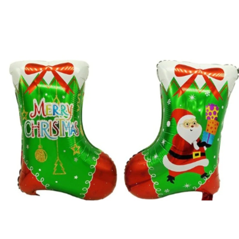 SS Christmas Socks Santa 23 Balloon