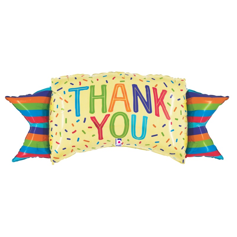 Thank You Banner 39 Balloon