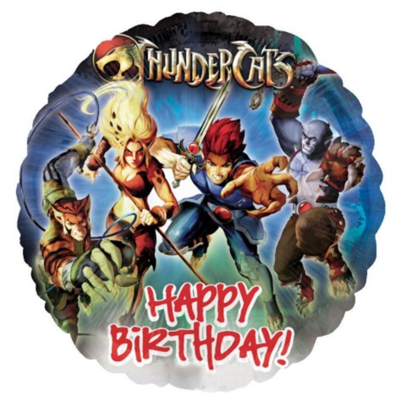 Thundercats Happy Birthday 18 Balloon