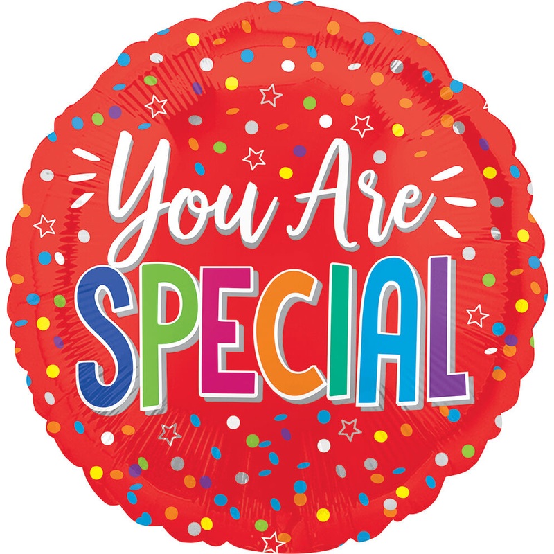 You Are Special Red 17" Balloon
