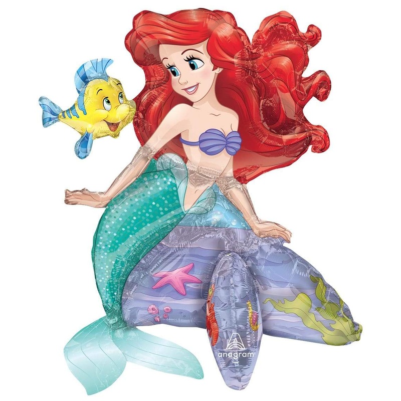Ariel The Little Mermaid Air-fill 20 Balloon