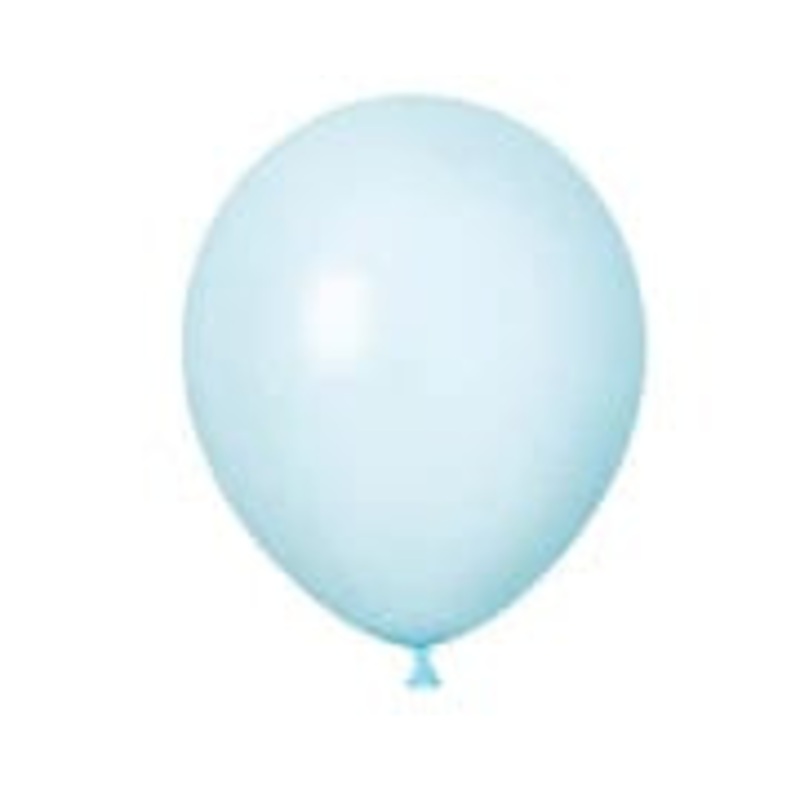 Baby Blue 12 Latex Balloons (100 count)