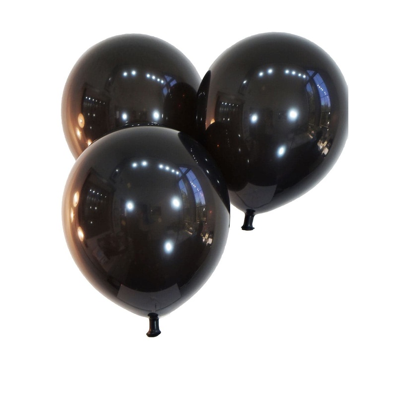 Black 12 Economy Latex Balloons (504 count)