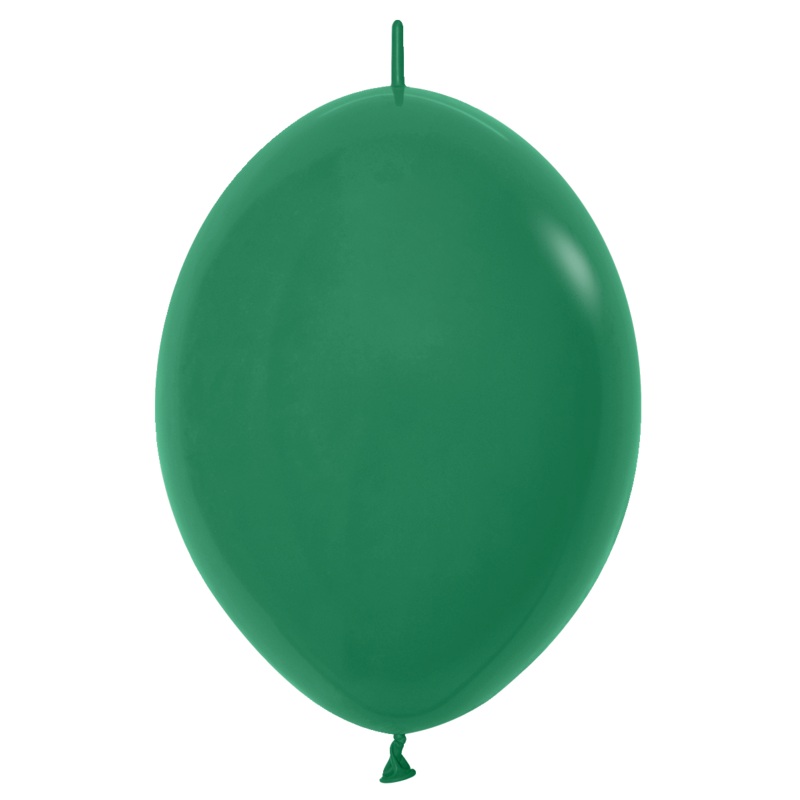 Fashion Forest Green 12 Link-O-Loon Balloons (50 count)