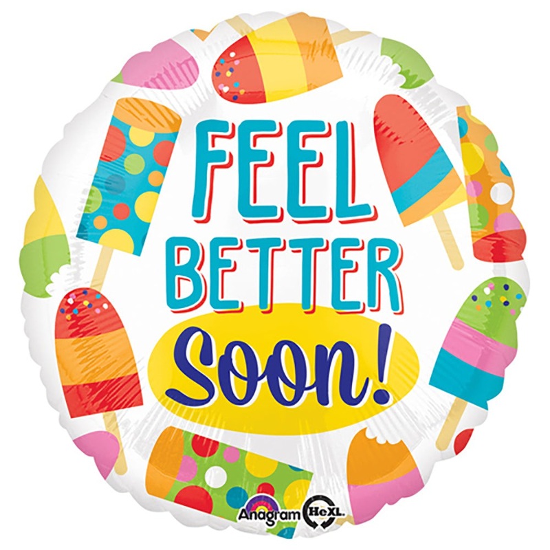 Feel Better Soon! Popsicles 18 Balloon