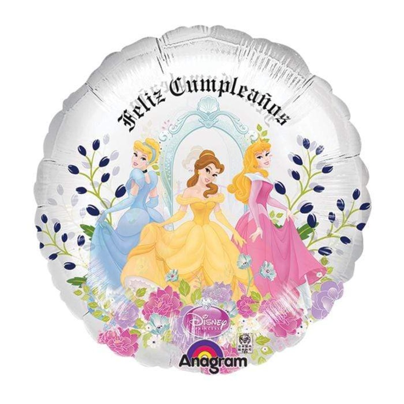 Feliz Cumpleaos Disney Princesses 18 Balloon