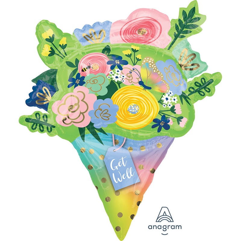 Get Well Bouquet 35" Balloon