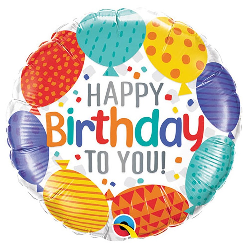 Happy Birthday To You Balloons 18 Balloon