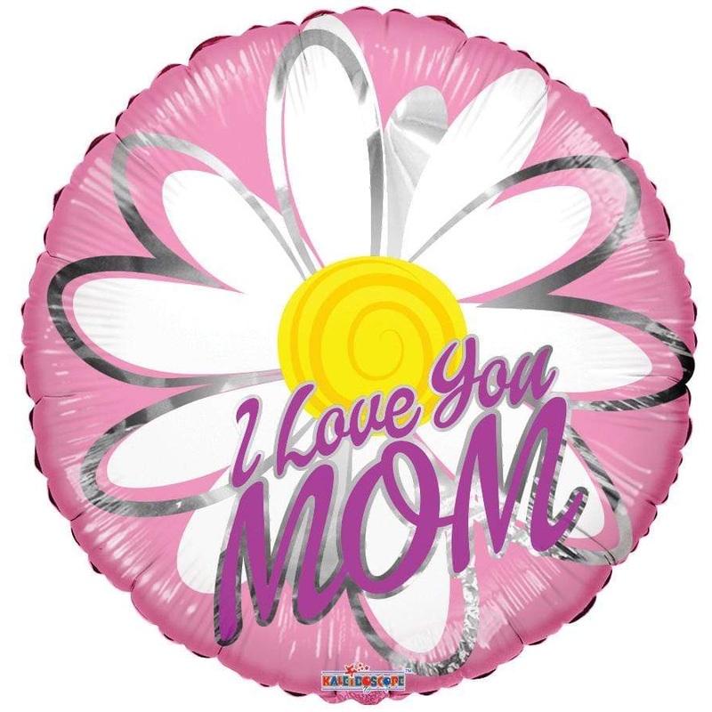 I Love You Mom Daisy 18 Balloon
