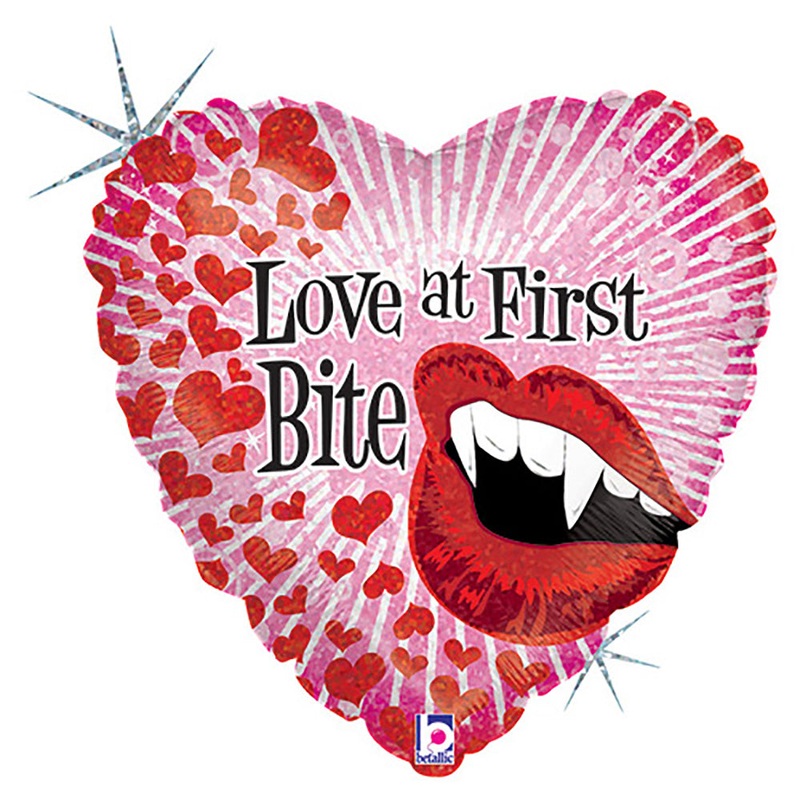 Love At First Bite 18 Balloon