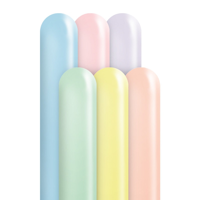 Macaron Assortment 260 Latex Balloons (100 count)