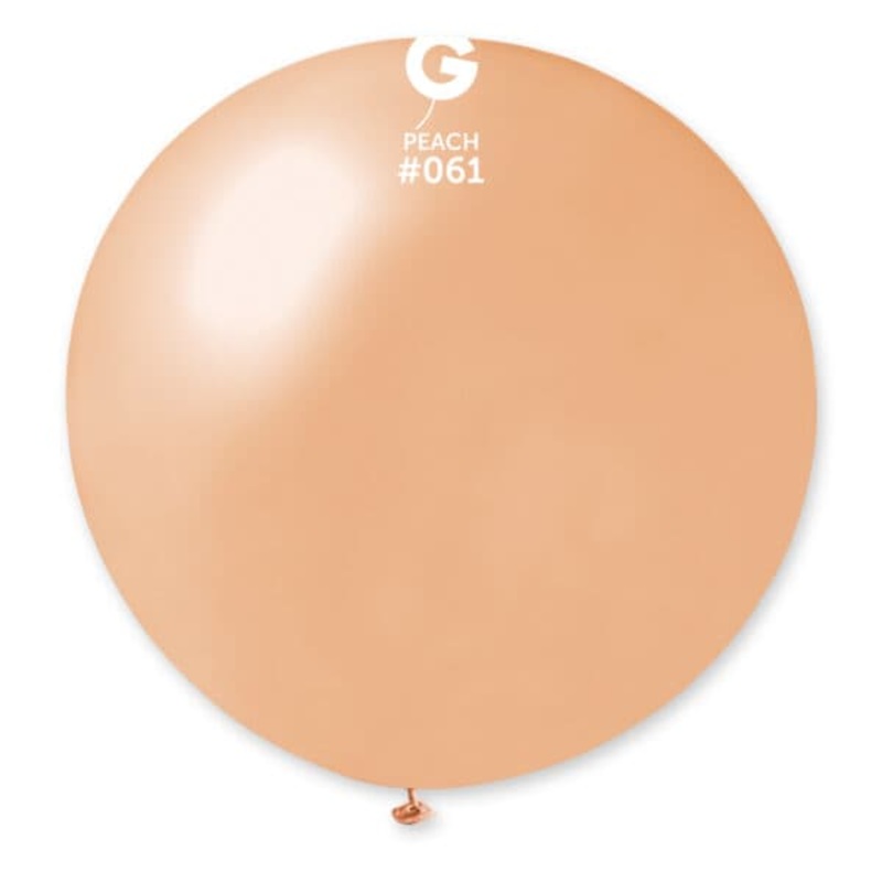 Metallic Metal Peach 31 Latex Balloon