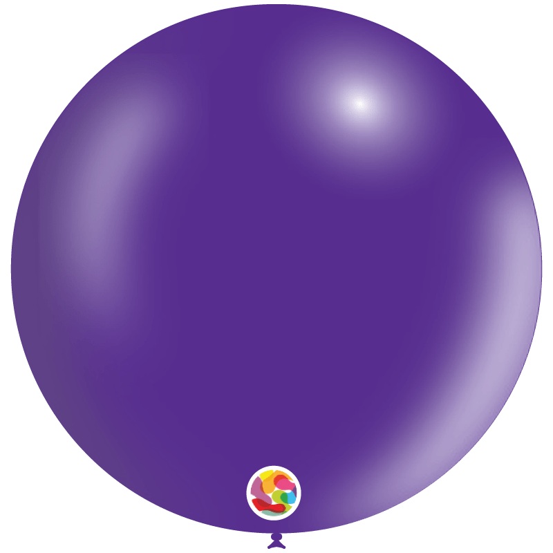 Metallic Purple 36 Latec Balloons (5 count)