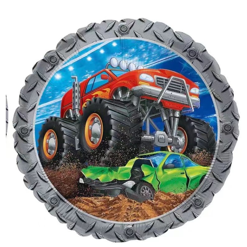 Monster Truck 18 Balloons (2 count)