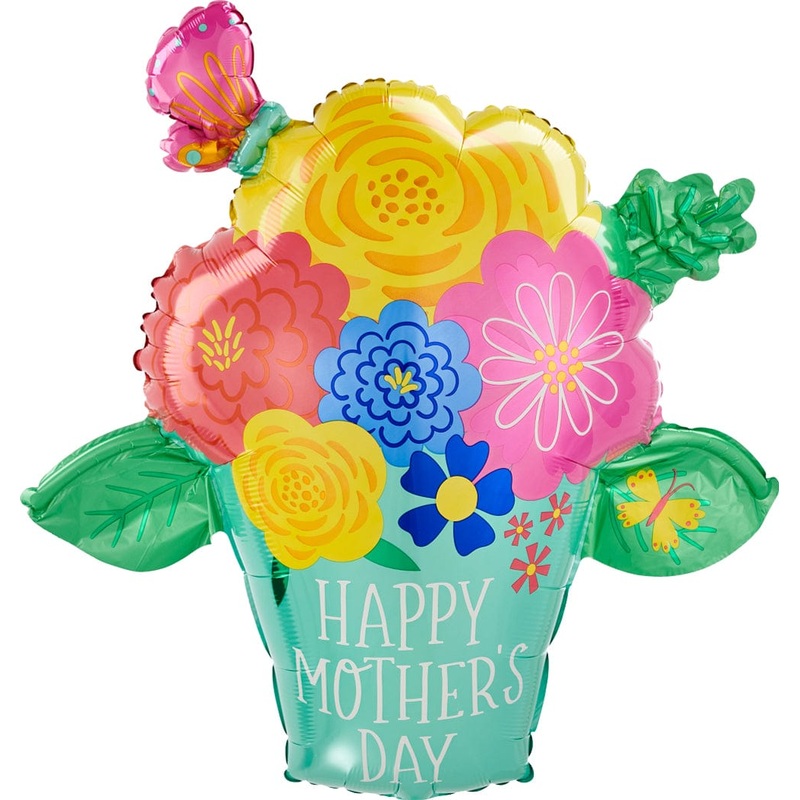 Mother's Day Pretty Flower Pot 26 Balloon