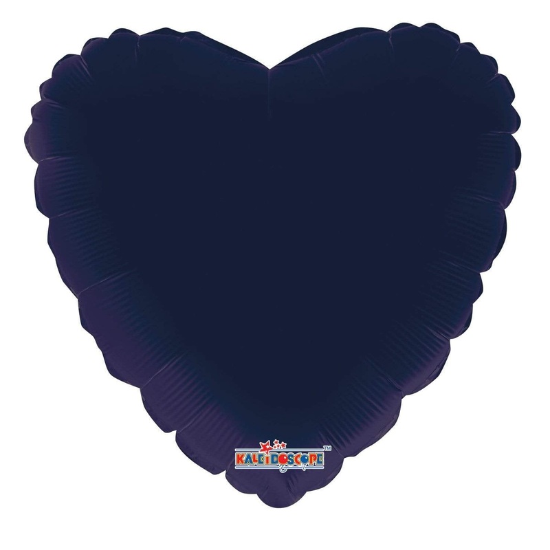 Navy Blue Heart 18 Balloon