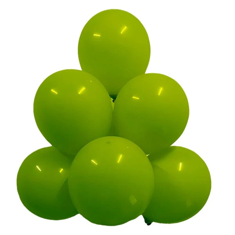 Olive Green 5 Latex Balloons (100 count)