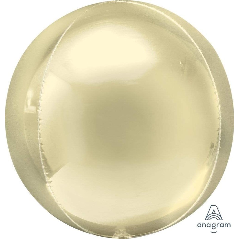 Pastel Yellow 16 Orbz Balloon