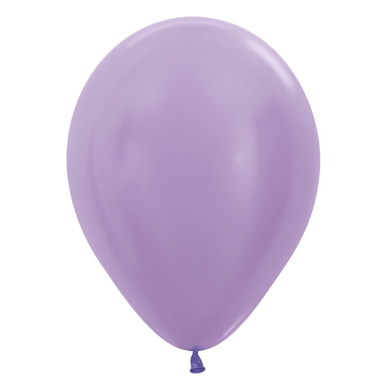 Pearl Lilac 5 Latex Balloons (100 count)