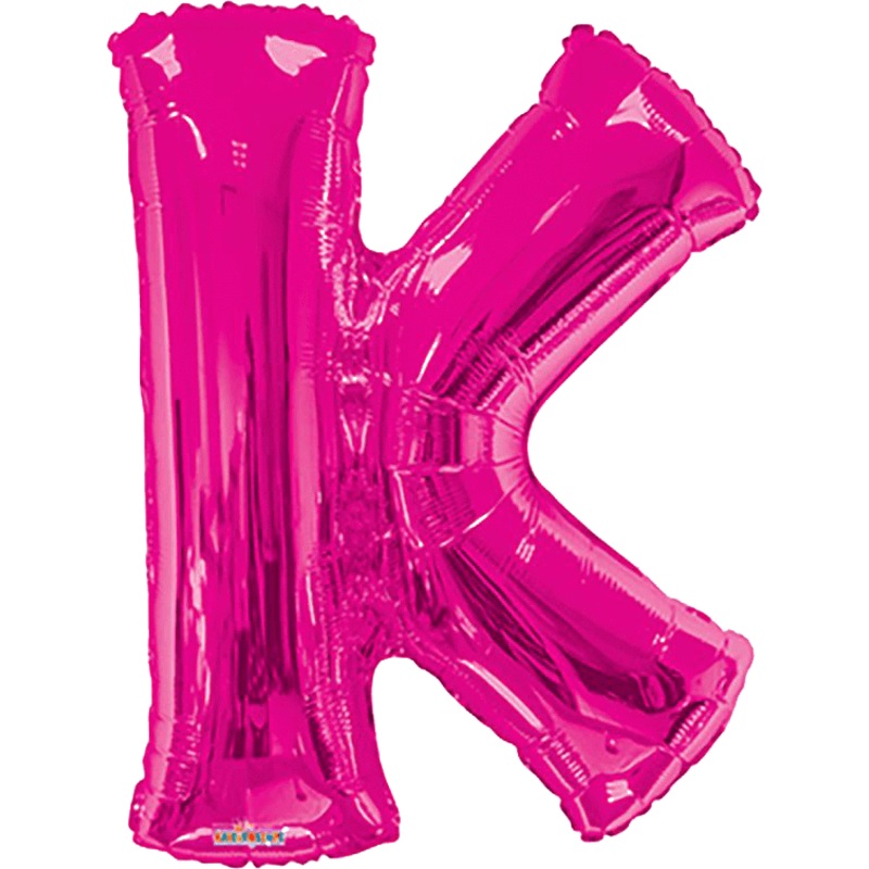 Pink Letter K 34 Balloon